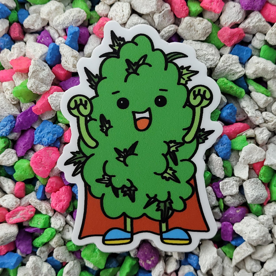 Nug Hero Satie Vinyl Sticker