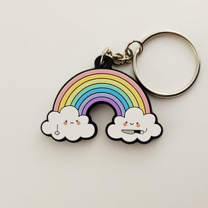 Worrisome Weather Keychain